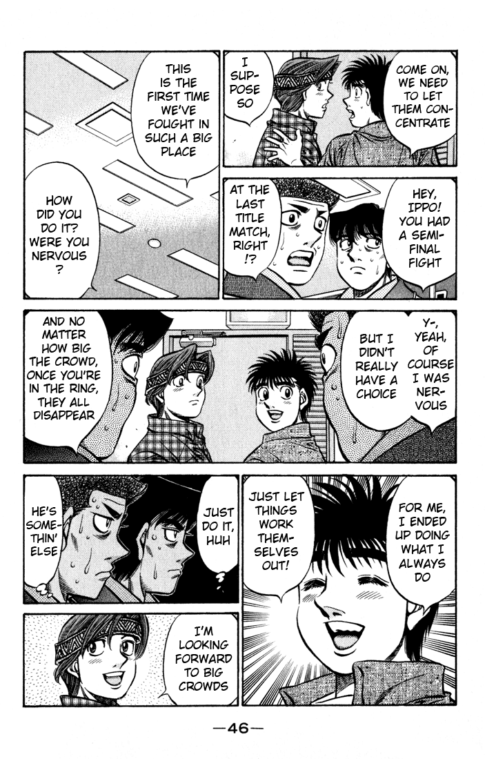 Hajime no Ippo Chapter 525 - Page 4