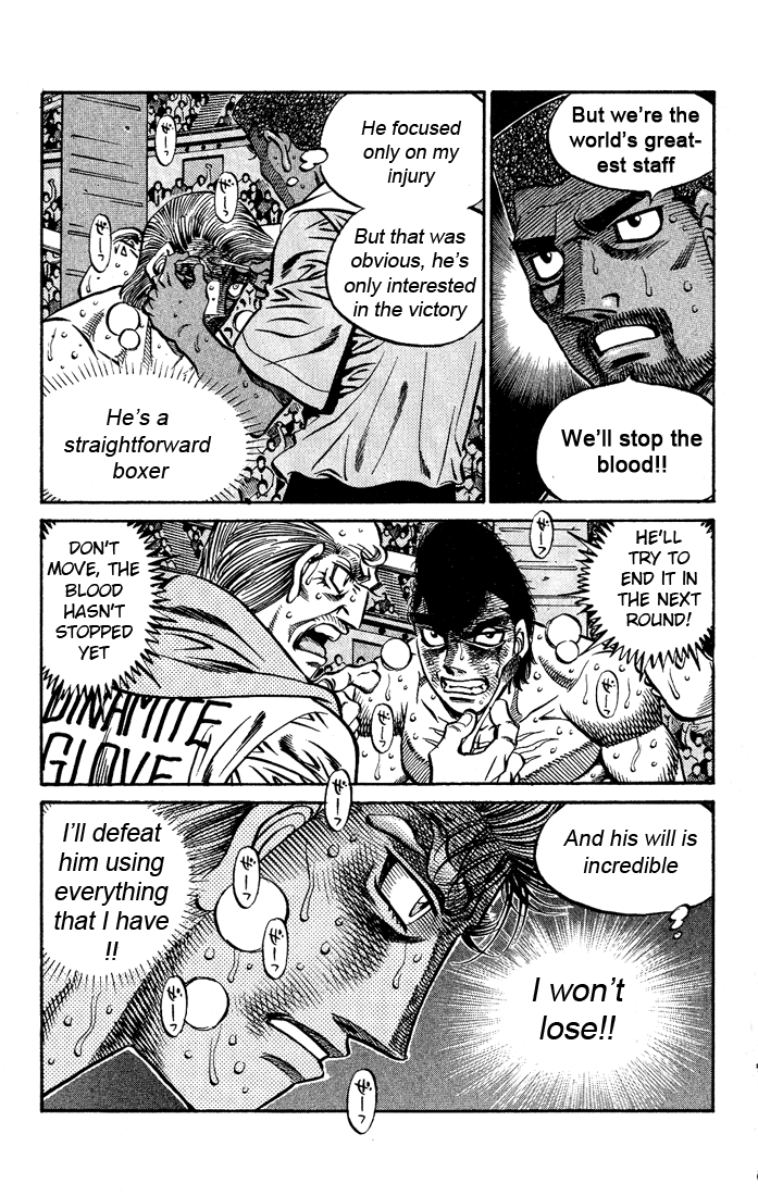 Hajime no Ippo Chapter 551 - Page 8