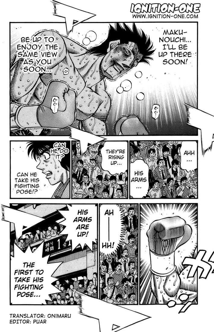 Hajime no Ippo Chapter 696 - Page 4