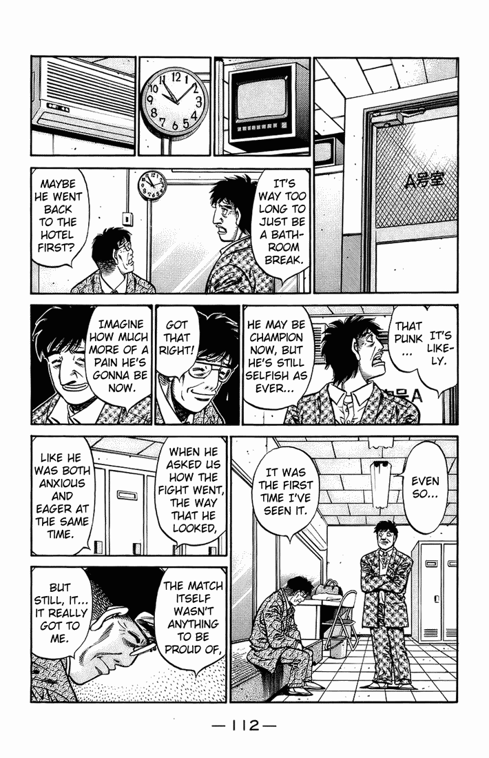 Hajime no Ippo Chapter 699 - Page 8