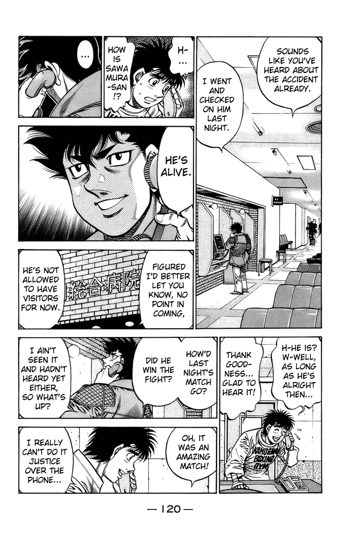 Hajime no Ippo Chapter 699 - Page 16