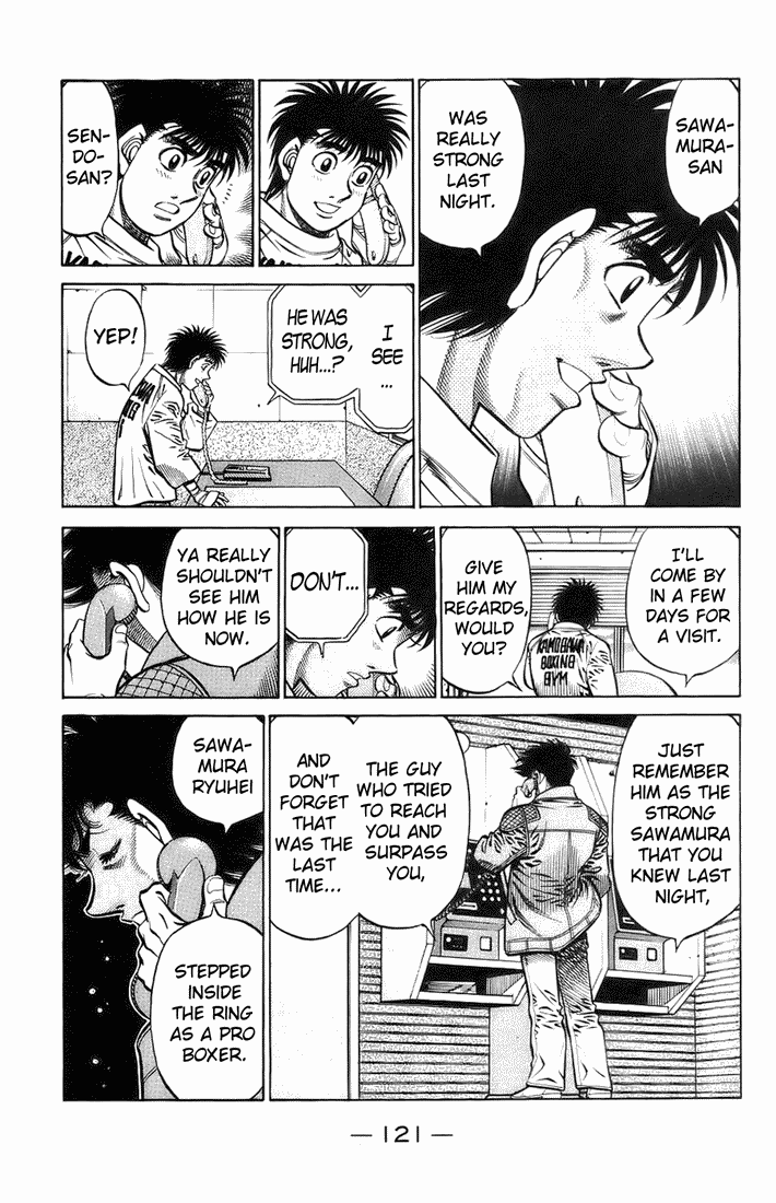 Hajime no Ippo Chapter 699 - Page 17
