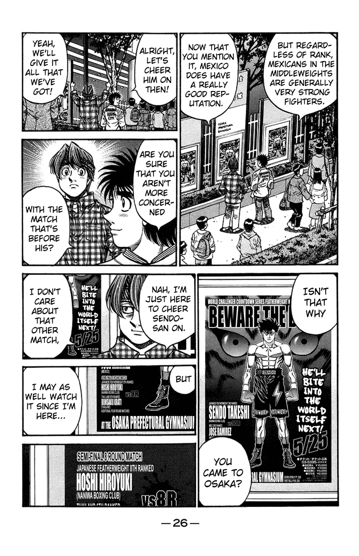 Hajime no Ippo Chapter 705 - Page 6