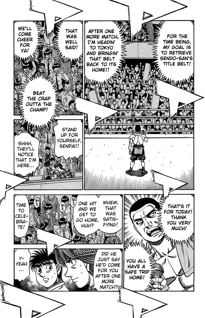 Hajime no Ippo Chapter 705 - Page 17