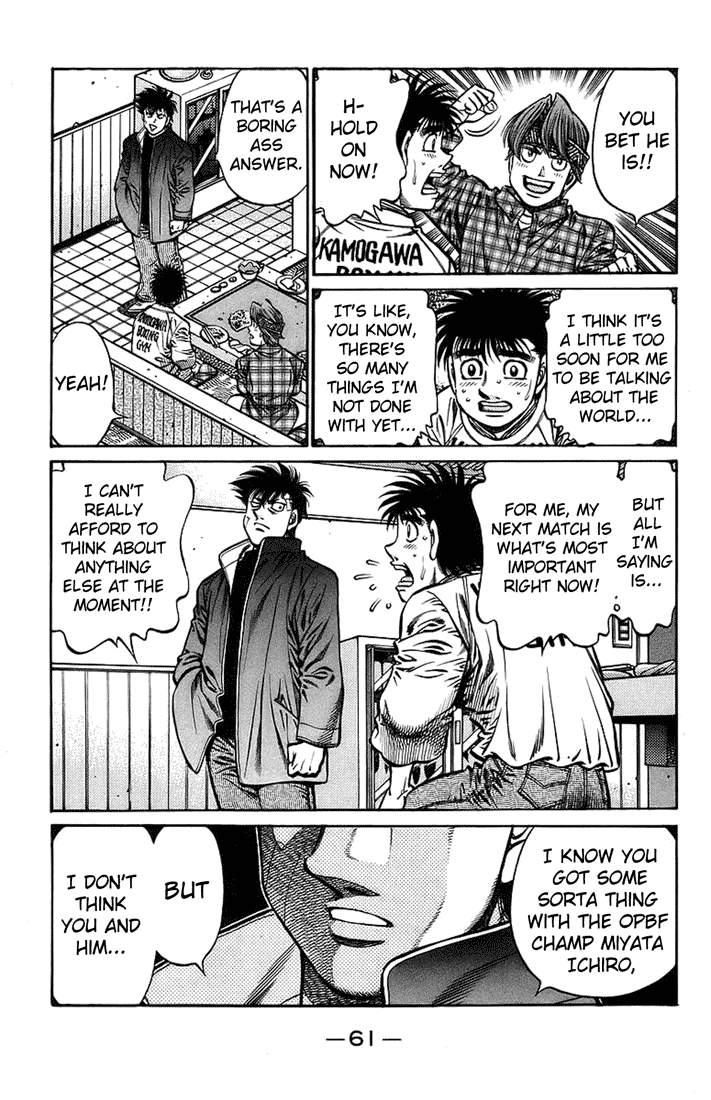 Hajime no Ippo Chapter 707 - Page 5