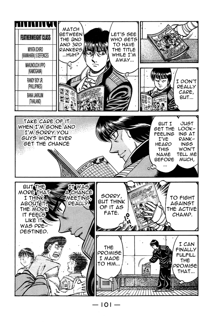 Hajime no Ippo Chapter 709 - Page 9