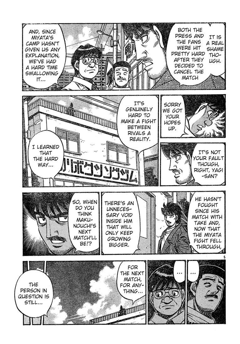 Hajime no Ippo Chapter 724 - Page 5