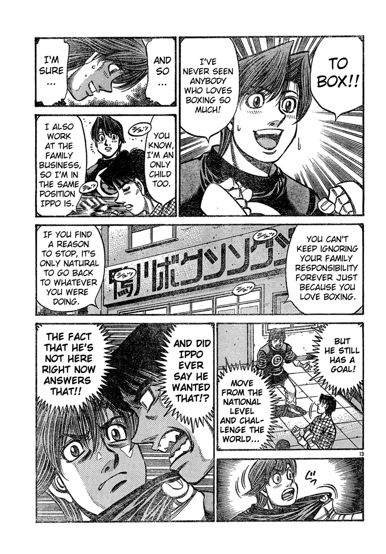 Hajime no Ippo Chapter 724 - Page 13