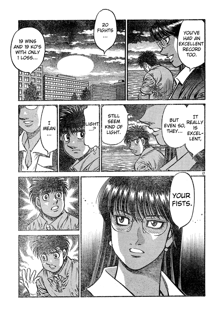 Hajime no Ippo Chapter 724 - Page 17