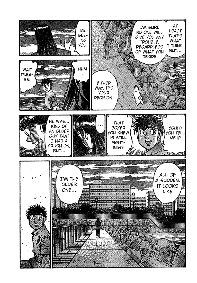 Hajime no Ippo Chapter 725 - Page 5