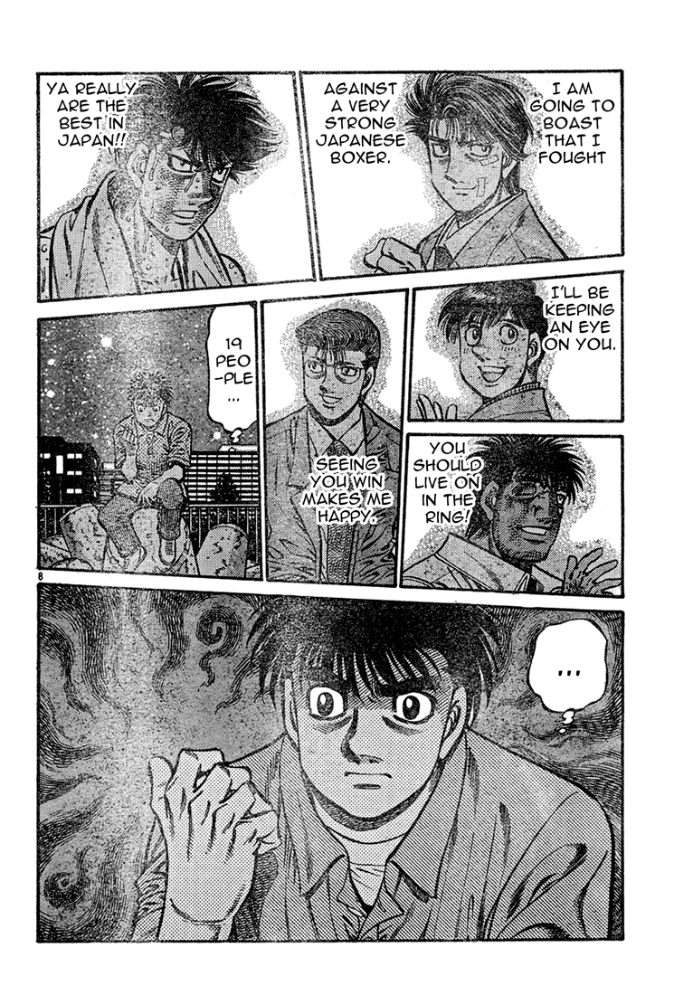 Hajime no Ippo Chapter 725 - Page 8