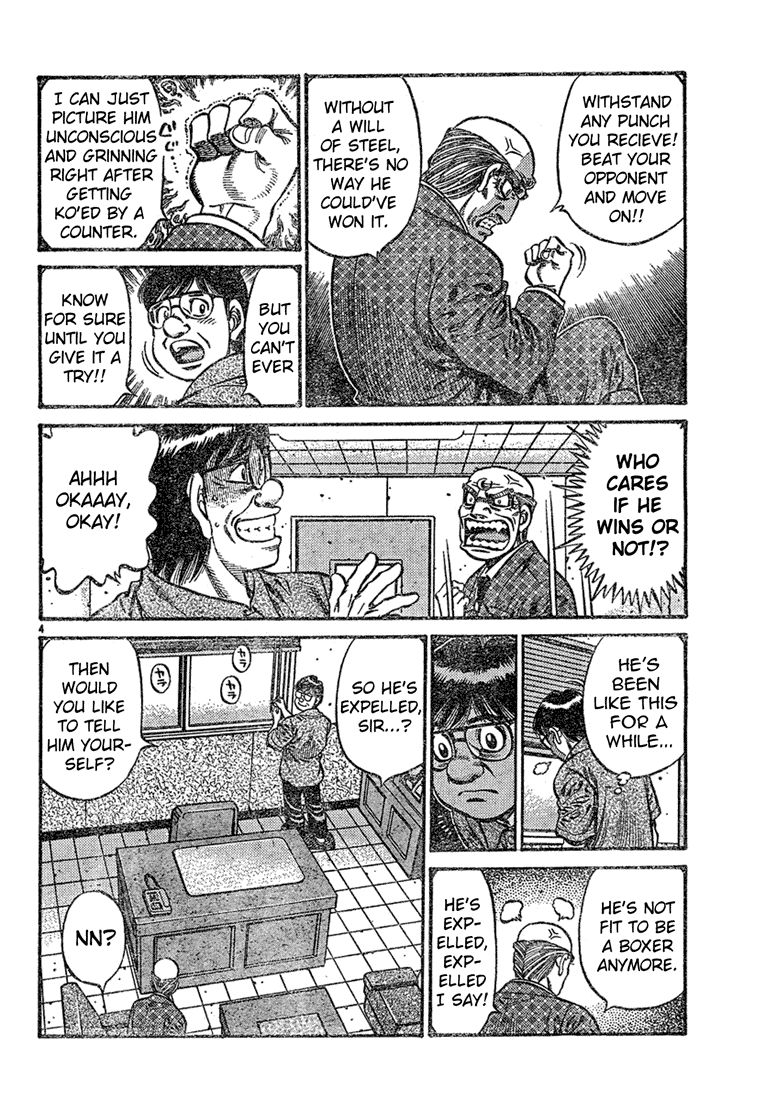 Hajime no Ippo Chapter 726 - Page 4
