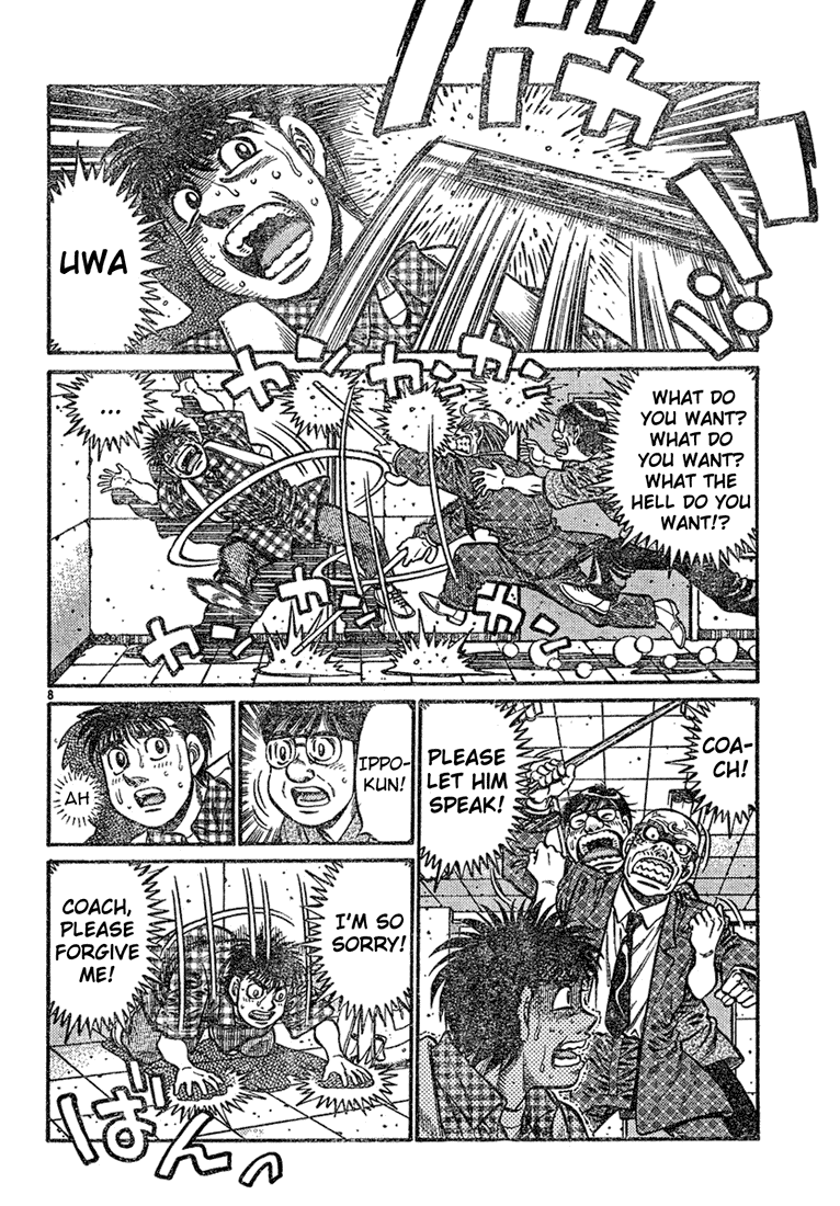 Hajime no Ippo Chapter 726 - Page 8