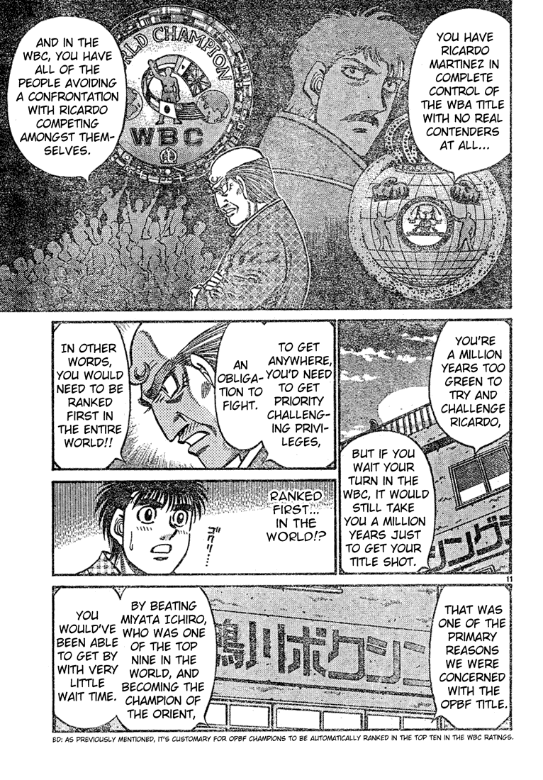Hajime no Ippo Chapter 726 - Page 11