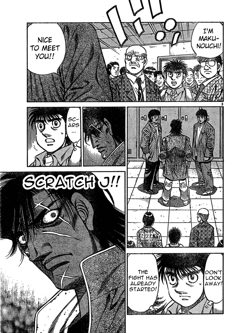 Hajime no Ippo Chapter 728 - Page 3