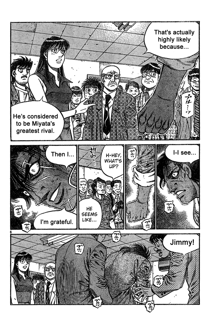 Hajime no Ippo Chapter 728 - Page 6