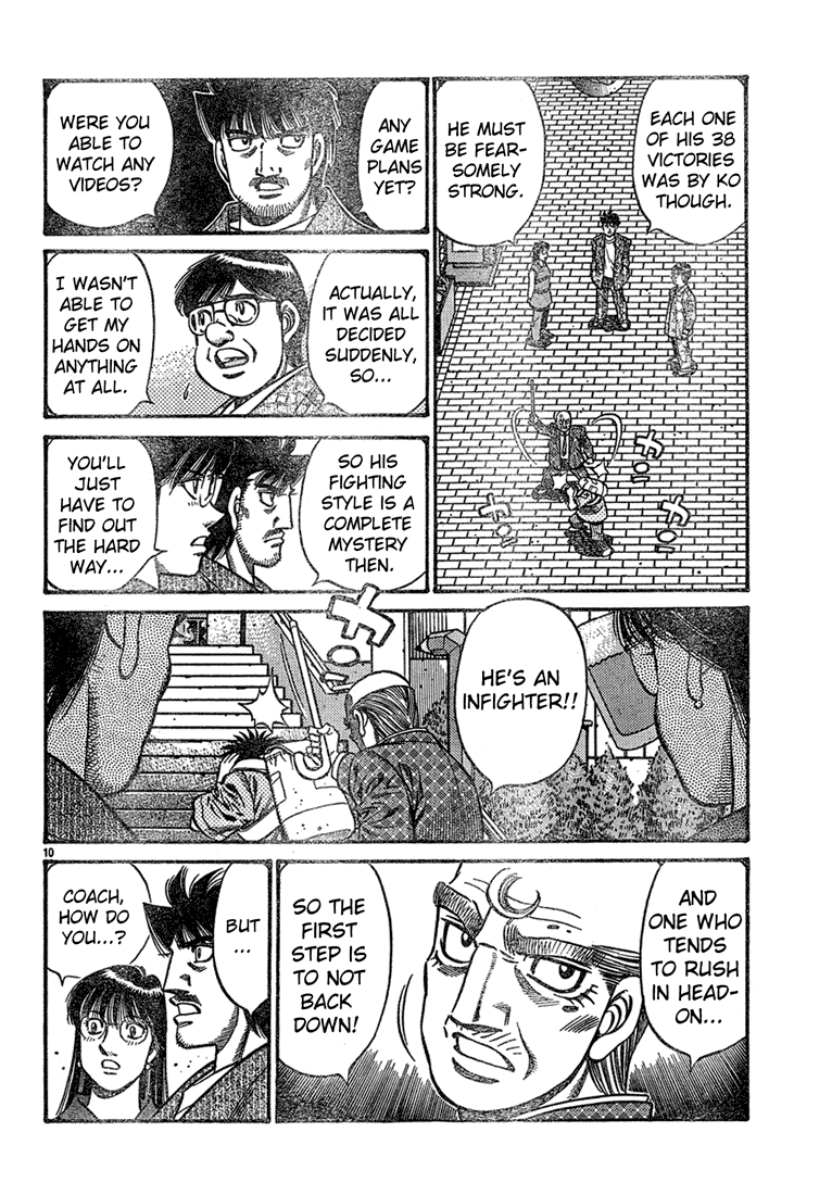 Hajime no Ippo Chapter 728 - Page 10