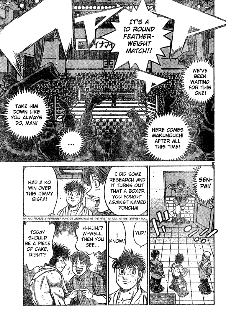 Hajime no Ippo Chapter 728 - Page 17