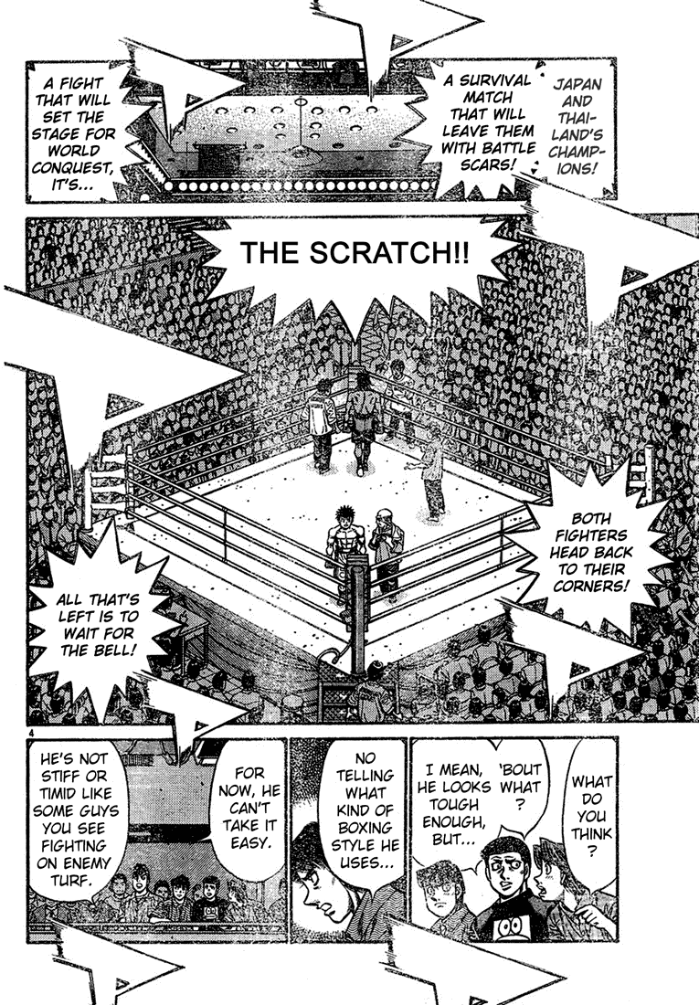 Hajime no Ippo Chapter 729 - Page 4
