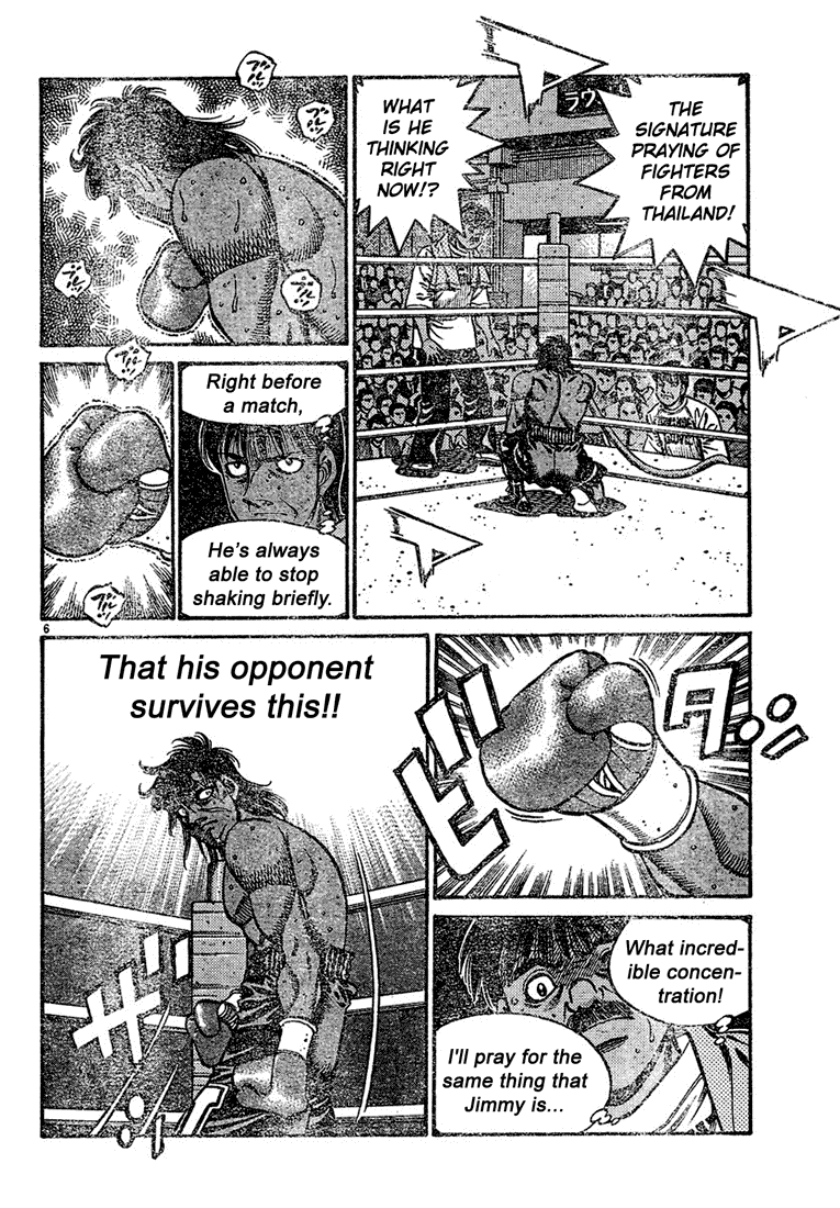 Hajime no Ippo Chapter 729 - Page 6
