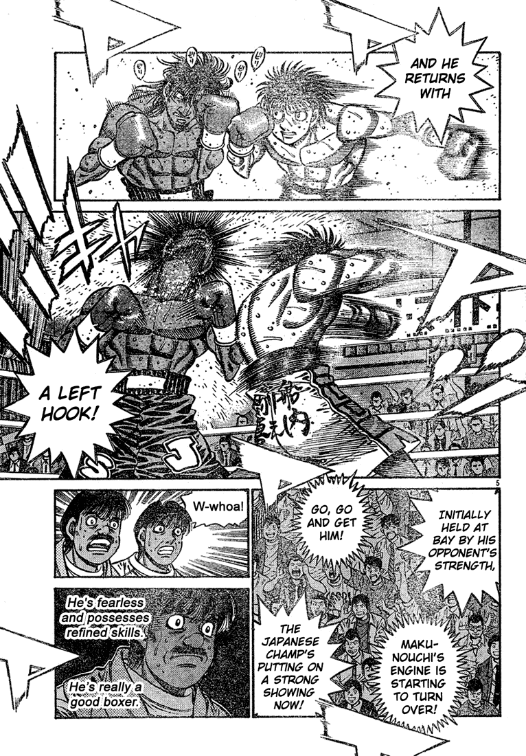 Hajime no Ippo Chapter 731 - Page 5