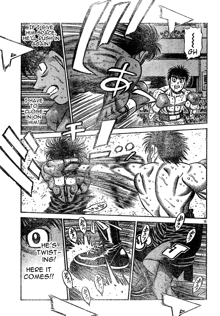 Hajime no Ippo Chapter 731 - Page 15