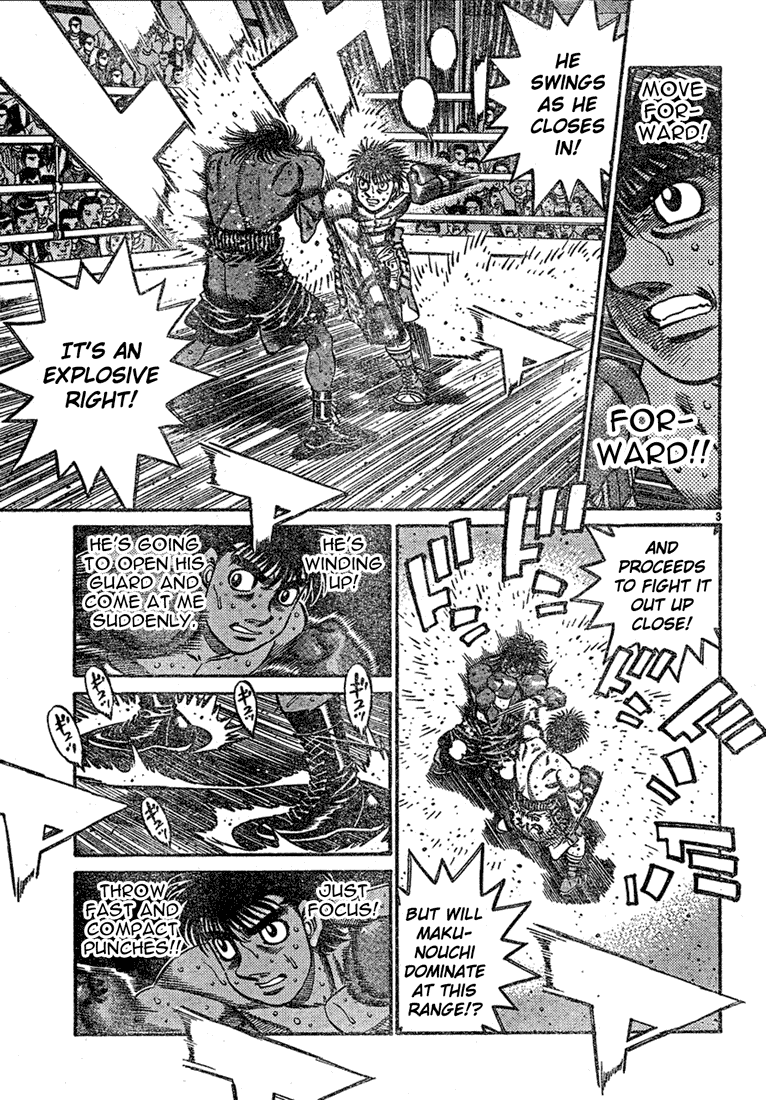 Hajime no Ippo Chapter 733 - Page 3
