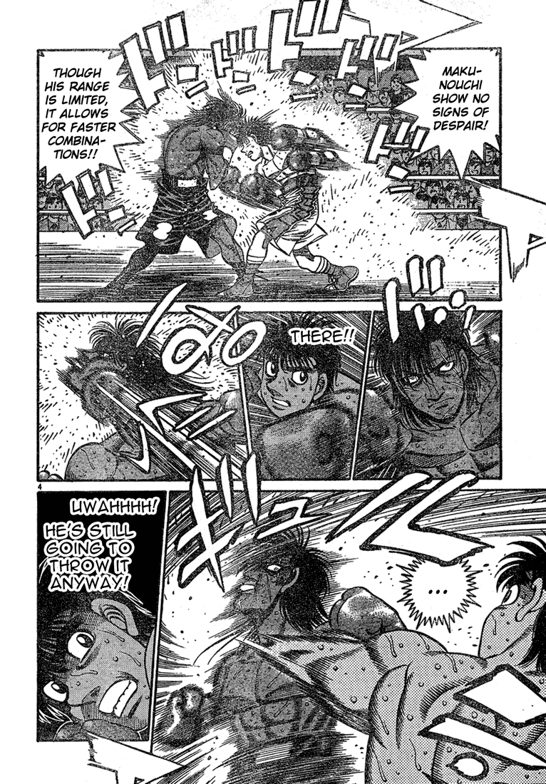 Hajime no Ippo Chapter 733 - Page 4