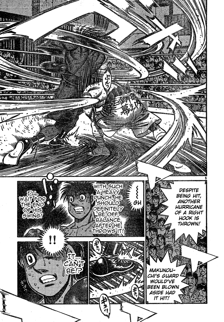 Hajime no Ippo Chapter 733 - Page 5