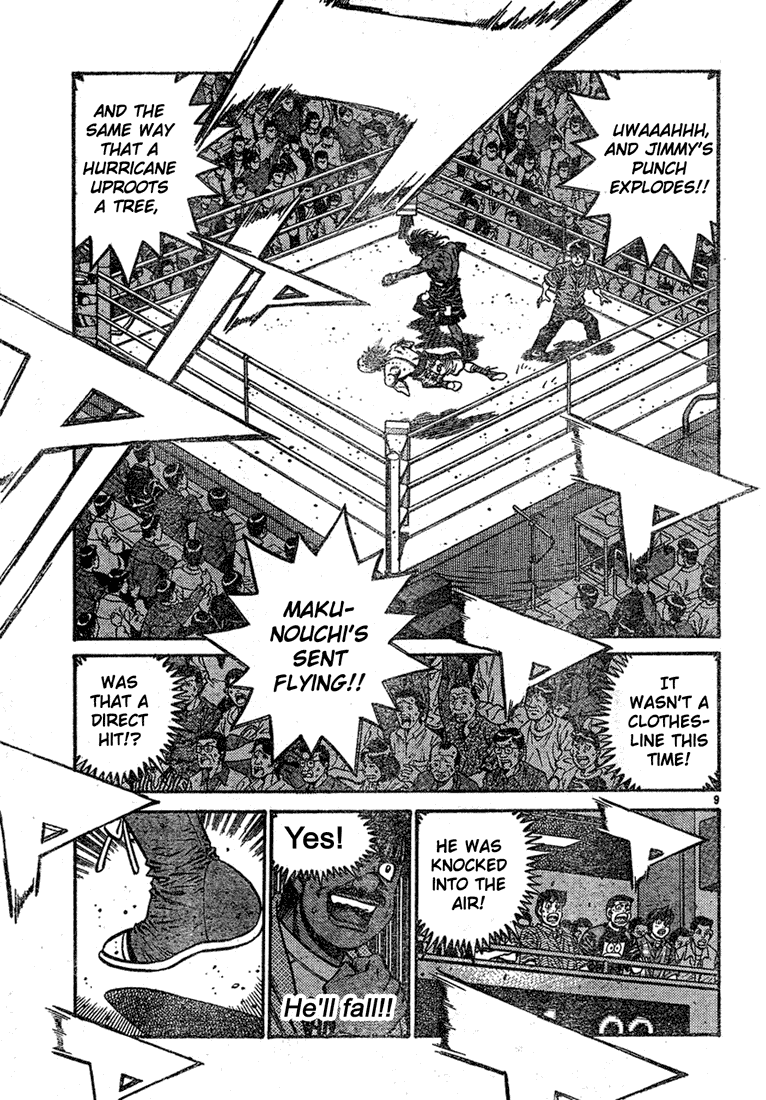 Hajime no Ippo Chapter 733 - Page 9