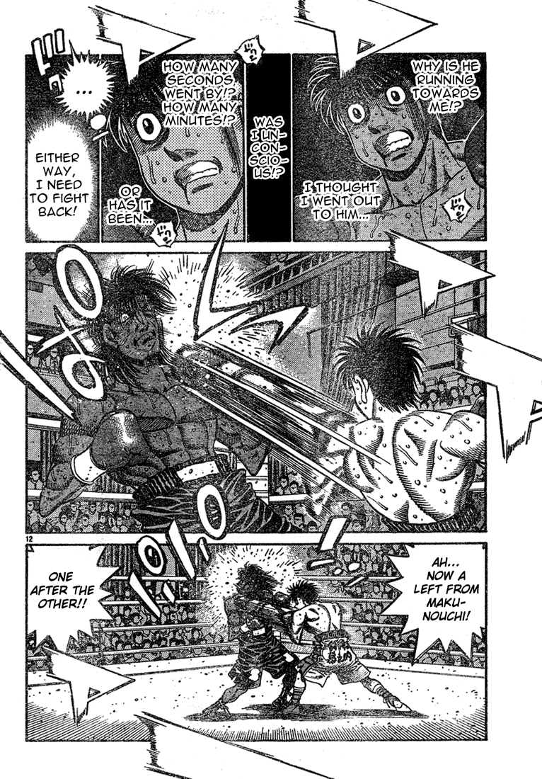 Hajime no Ippo Chapter 733 - Page 12