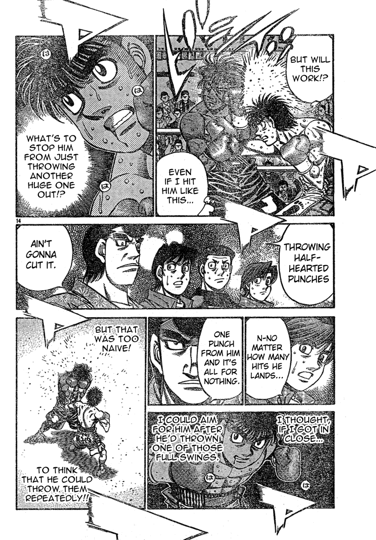 Hajime no Ippo Chapter 733 - Page 14