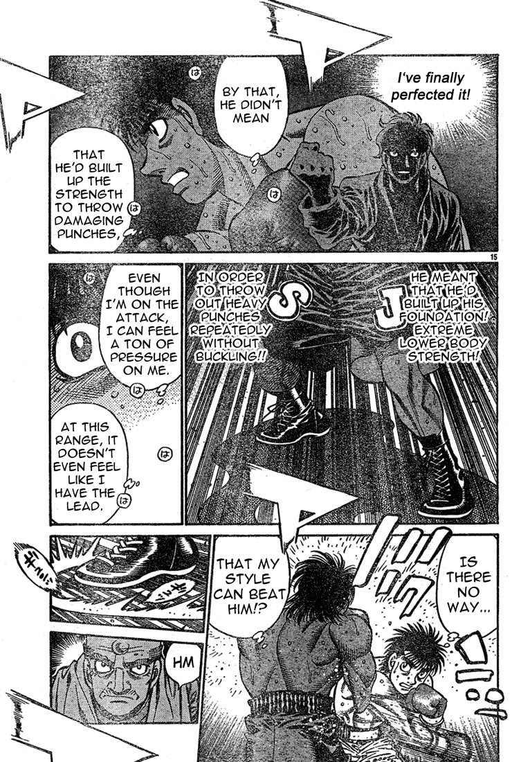 Hajime no Ippo Chapter 733 - Page 15