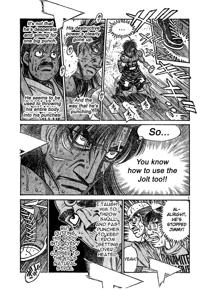 Hajime no Ippo Chapter 736 - Page 5