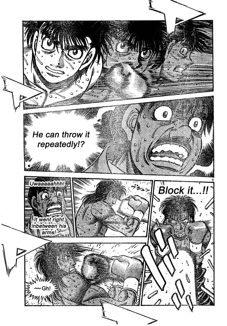 Hajime no Ippo Chapter 736 - Page 9
