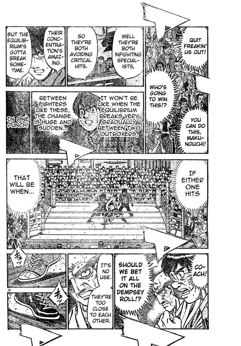 Hajime no Ippo Chapter 736 - Page 14