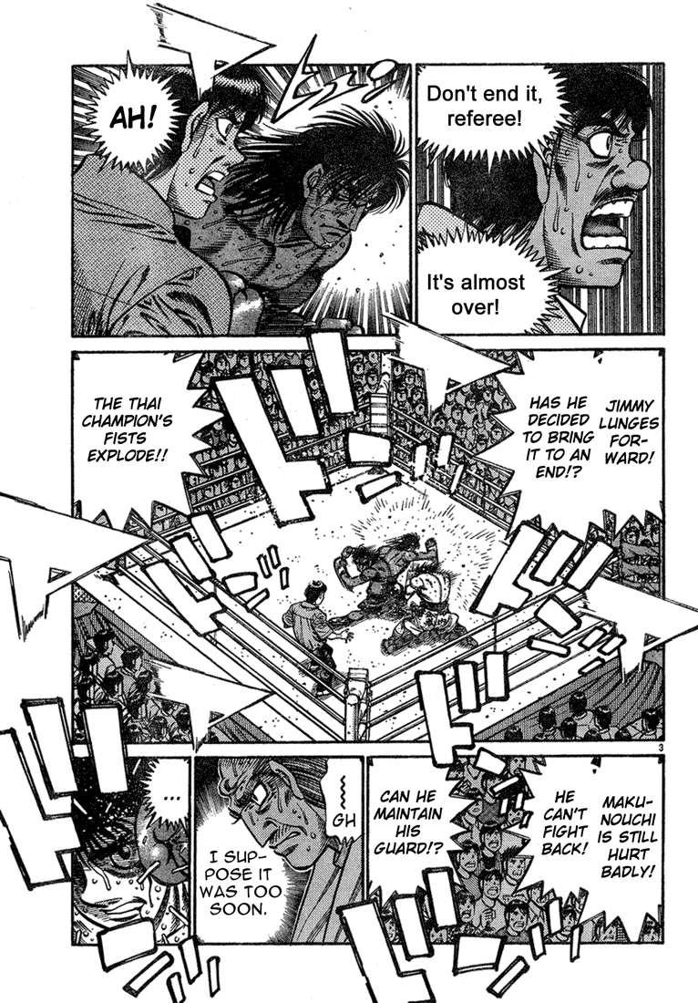 Hajime no Ippo Chapter 739 - Page 3