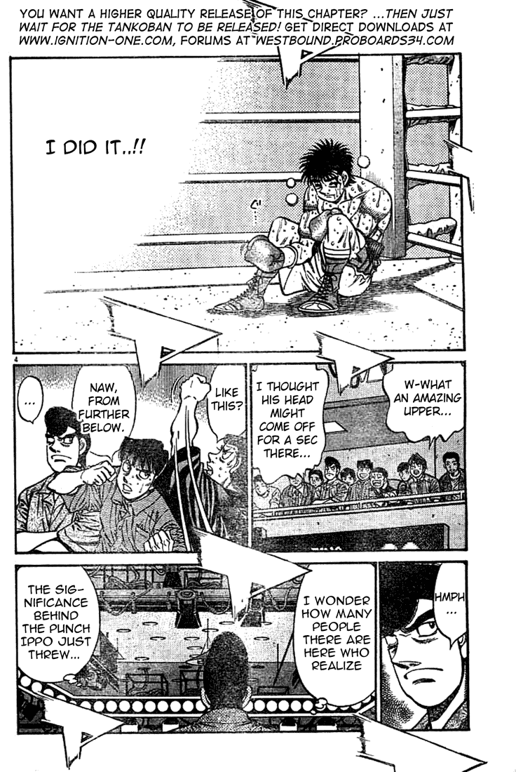 Hajime no Ippo Chapter 740 - Page 3