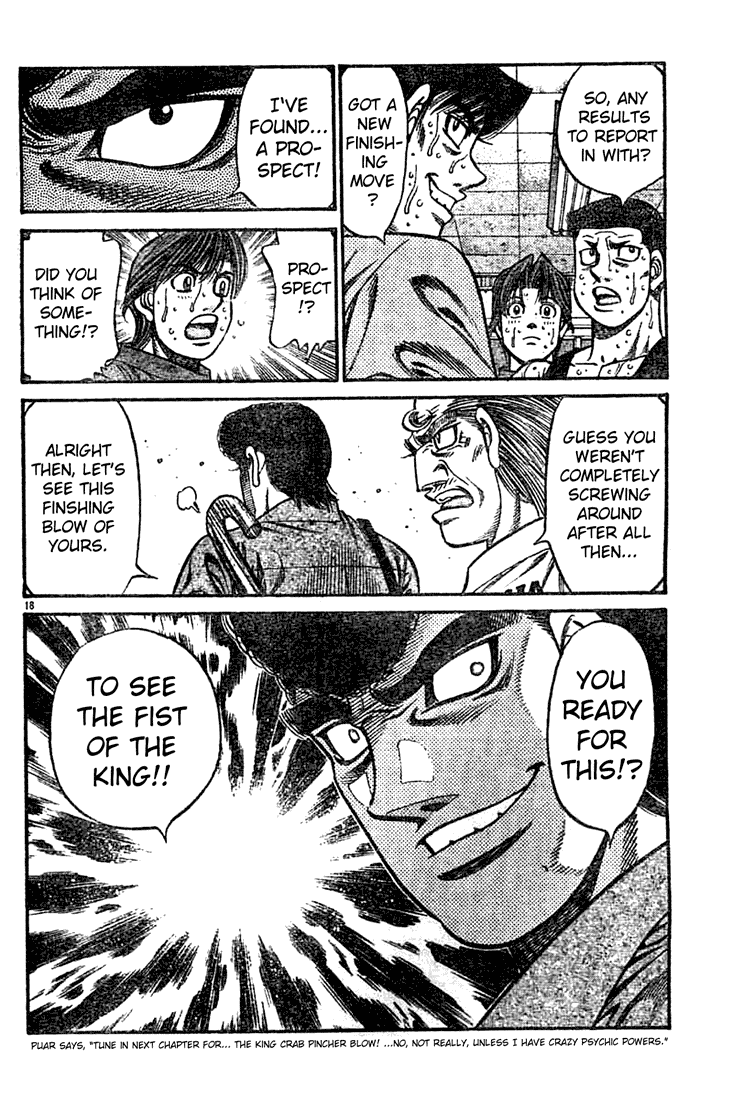 Hajime no Ippo Chapter 742 - Page 18