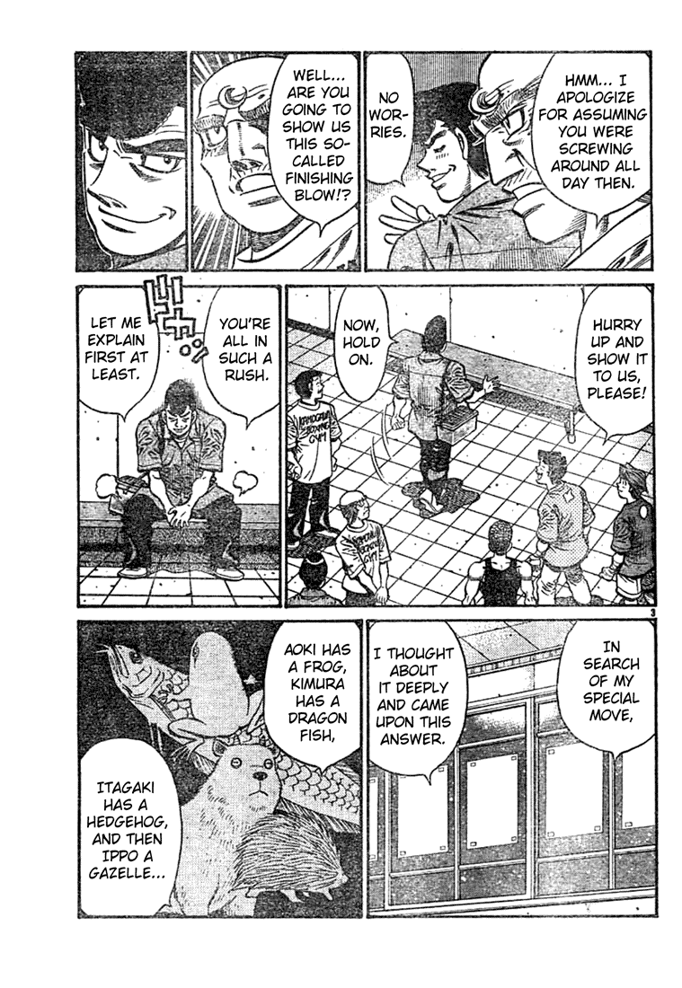 Hajime no Ippo Chapter 743 - Page 3