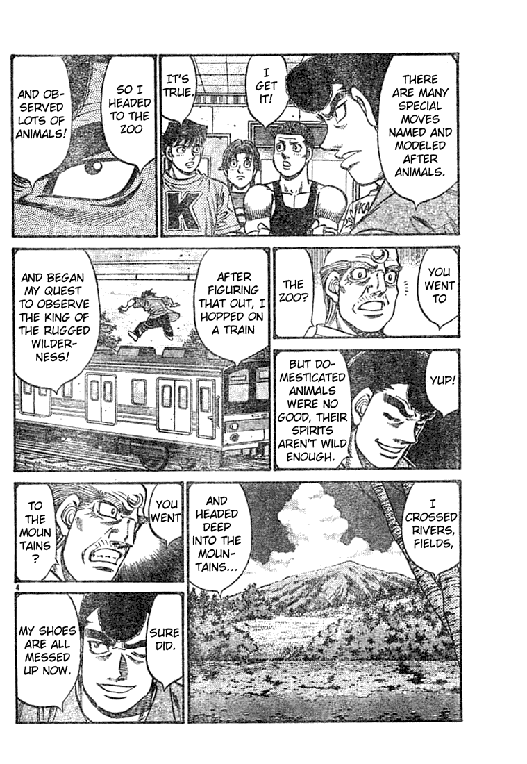 Hajime no Ippo Chapter 743 - Page 4