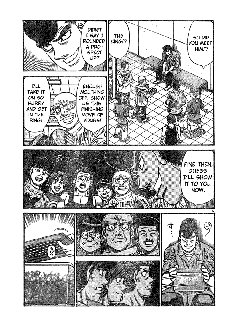 Hajime no Ippo Chapter 743 - Page 5