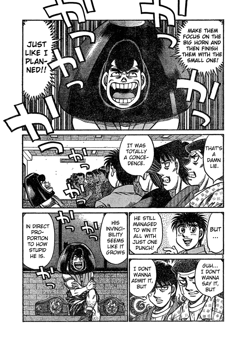 Hajime no Ippo Chapter 745 - Page 3