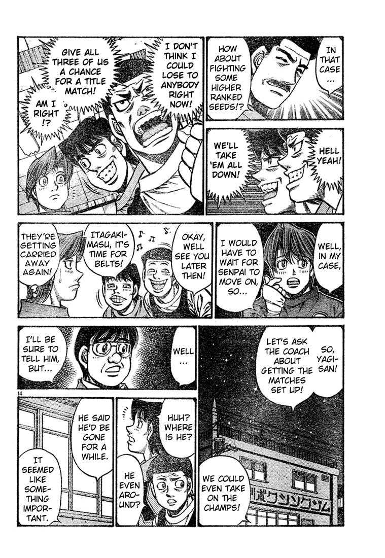 Hajime no Ippo Chapter 745 - Page 14