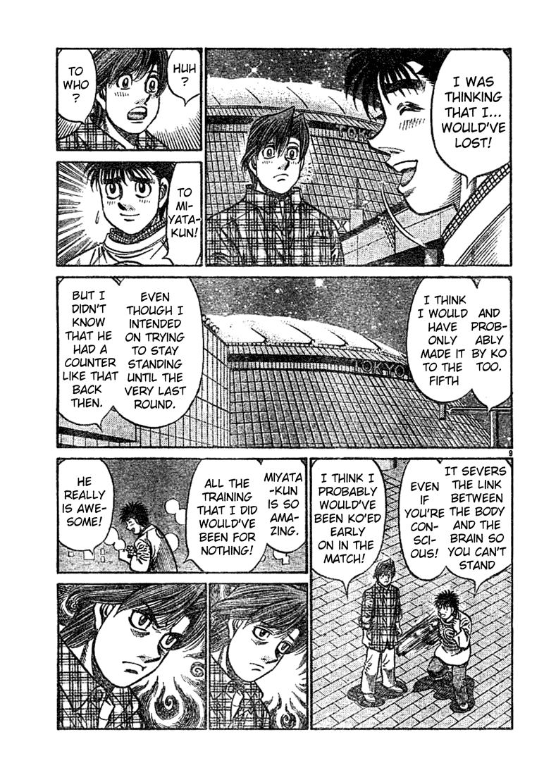 Hajime no Ippo Chapter 750 - Page 9