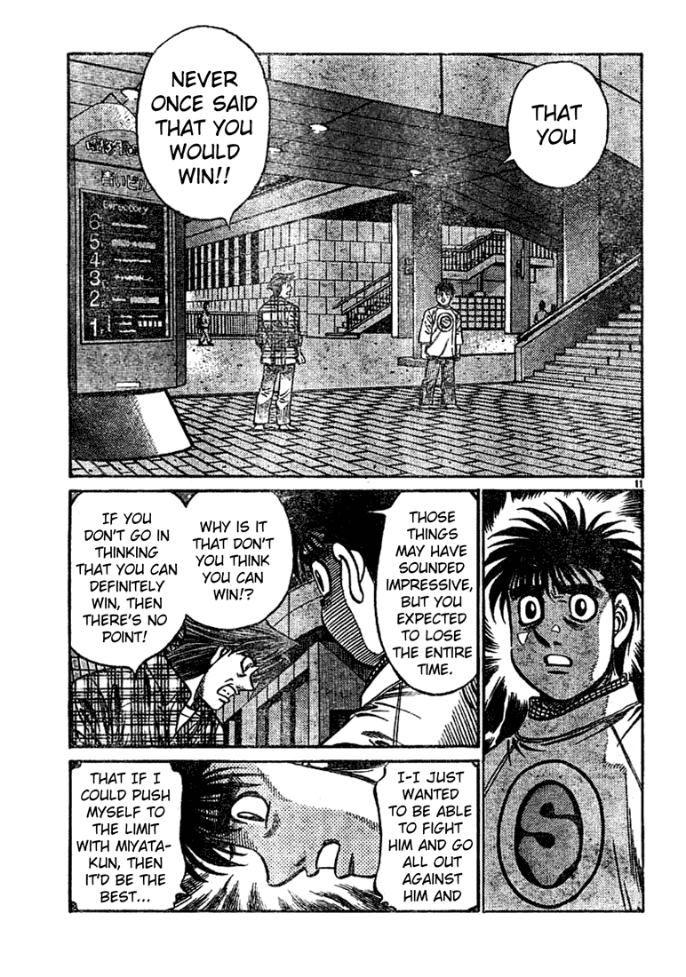 Hajime no Ippo Chapter 750 - Page 11