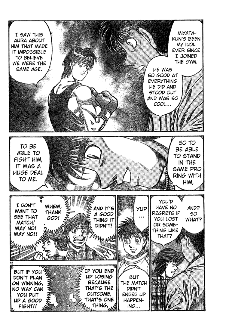 Hajime no Ippo Chapter 750 - Page 12