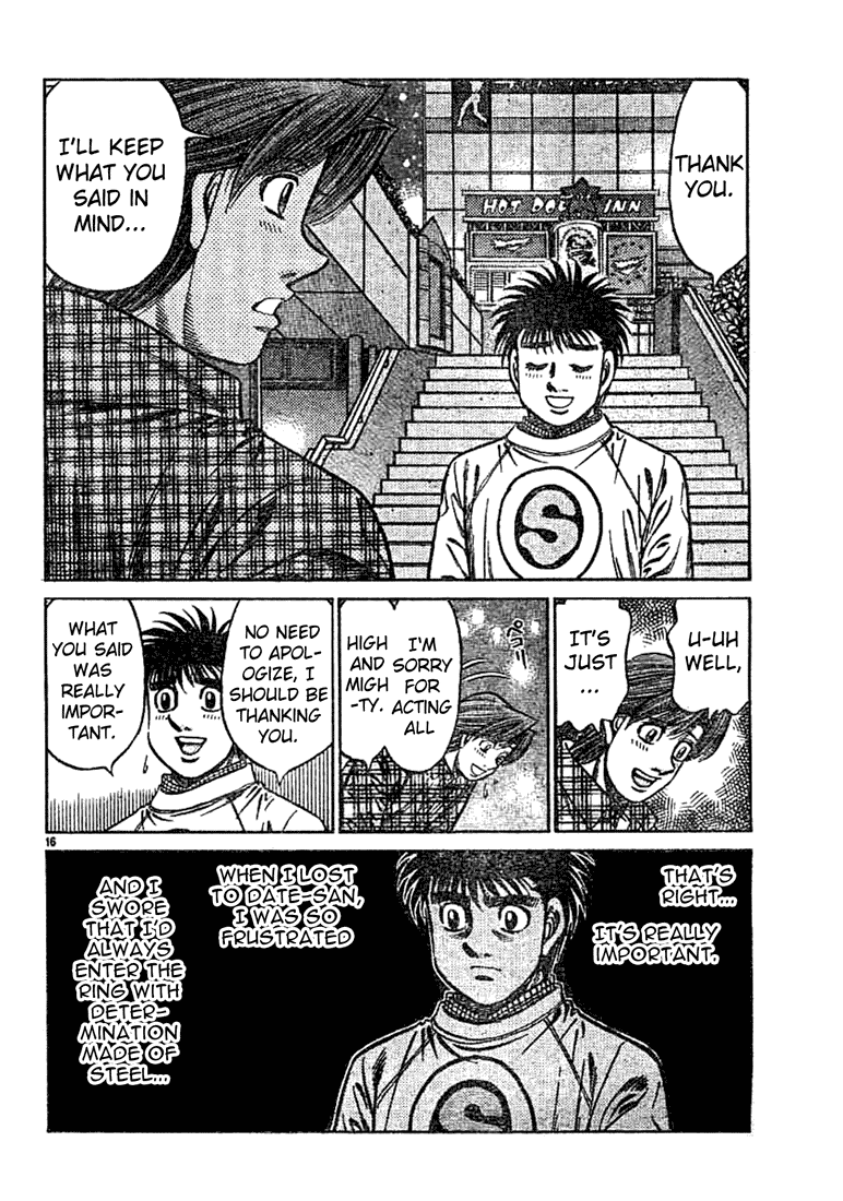 Hajime no Ippo Chapter 750 - Page 16
