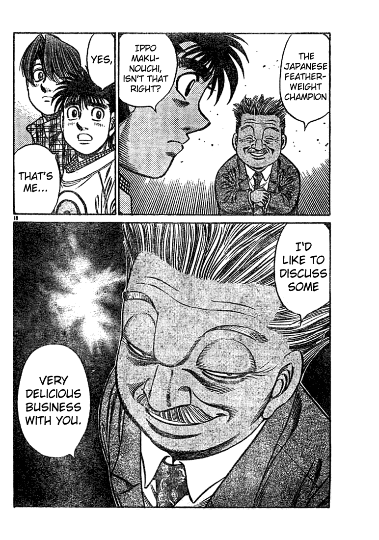 Hajime no Ippo Chapter 750 - Page 18