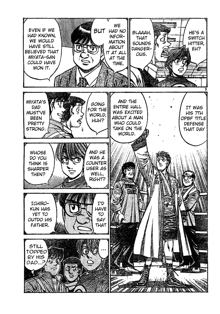 Hajime no Ippo Chapter 754 - Page 3